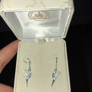Never worn Disney tinkerbell earrings